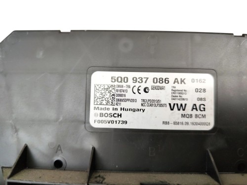 MODUŁ KOMFORTU BCM SKODA OCTAVIA III (2012-2016) 1.6 TDI 110KM 5Q0937086AK