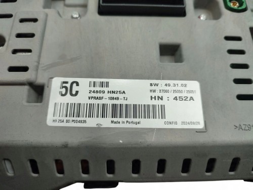 LICZNIK NISSAN QASHQAI J12 LIFT (2024-) 1.3 DIG-T 140KM 24809HN25A VPRASF-1