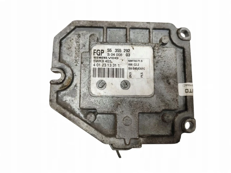 KOMPUTER STEROWNIK SILNIKA SAAB 9-3 II (2002-2007) 1.8 16V 122KM 55355292