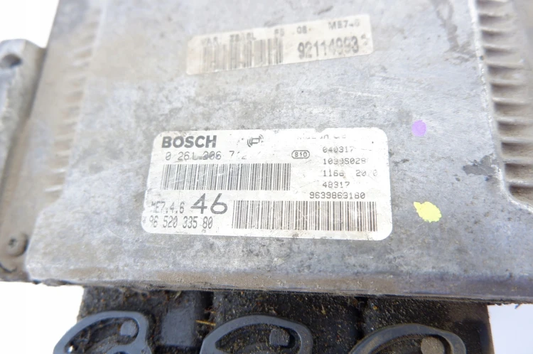 KOMPUTER STEROWNIK SILNIKA PEUGEOT 607 (1999-2004) 3.0 V6 9652033580