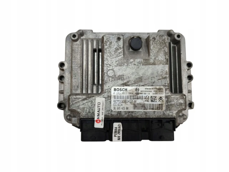 KOMPUTER STEROWNIK SILNIKA CITROEN C3 I LIFT (2005-2009) 1.6 HDI 109KM 9660