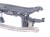 PAS PRZEDNI WZMOCNIENIE CZOŁOWE RENAULT MEGANE II LIFT (2005-2008) 1.9 DCI
