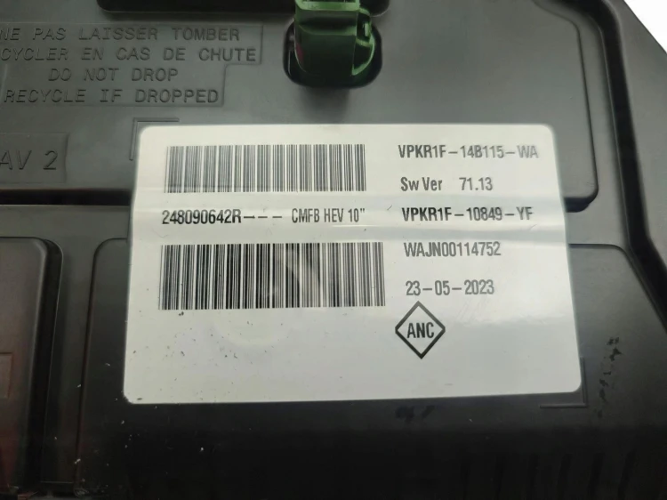 LICZNIK RENAULT ARKANA (2021-2023) 1.6 E-TECH 143KM 248090642R