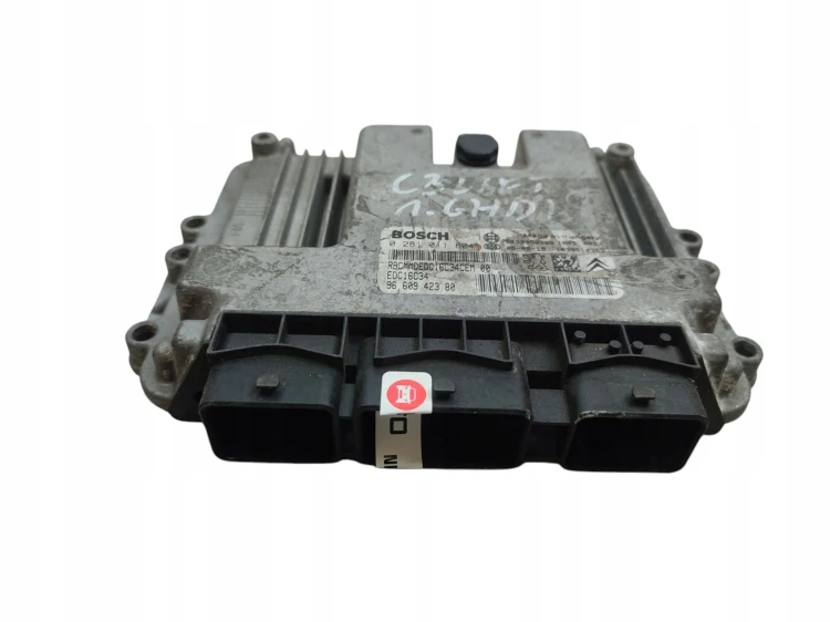 KOMPUTER STEROWNIK SILNIKA CITROEN C3 I LIFT (2005-2009) 1.6 HDI 109KM 9660