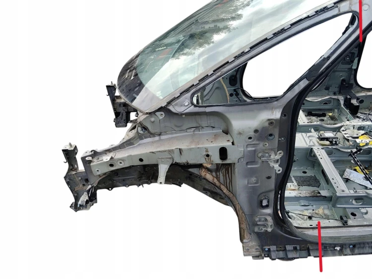 PODŁUŻNICA LEWA RENAULT SCENIC IV (2016-2022) 1.5 DCI 110KM ZE SŁUPKIEM A