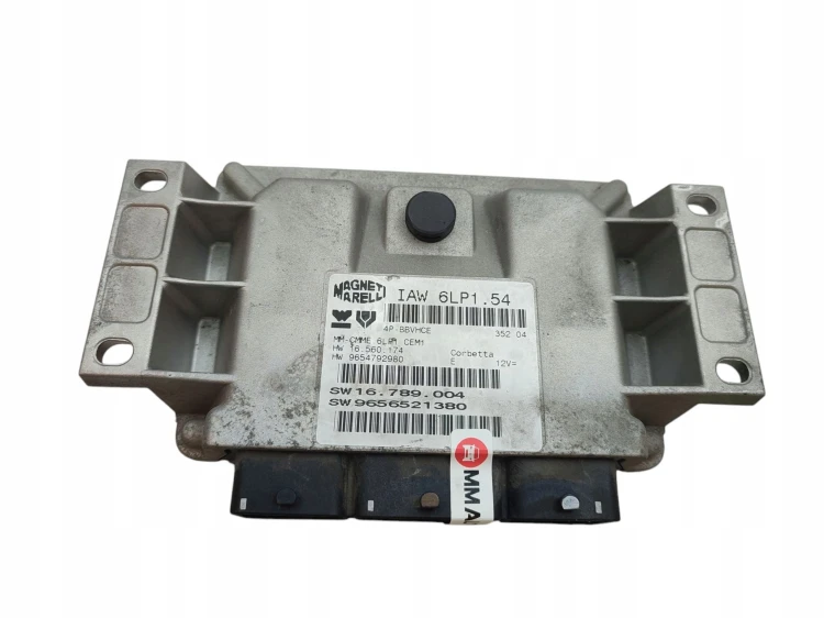 KOMPUTER STEROWNIK SILNIKA PEUGEOT 407 (2004-2008) 2.0 16V 136KM 9656521380