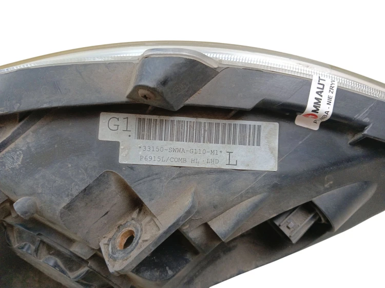 LAMPA LEWY PRZÓD HONDA CR-V III (2006-2010) 2.2 I-CTDI 140KM
