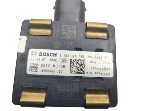 RADAR MG ZS I EV LIFT (2021-) TZ204XS1152 156KM 0203304788