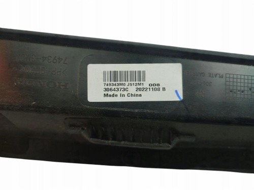 OSŁONA KLAPY PRAWY TYŁ HONDA HR-V III (2021-2024) 1.5 i-MMD 131KM 74934-3M0