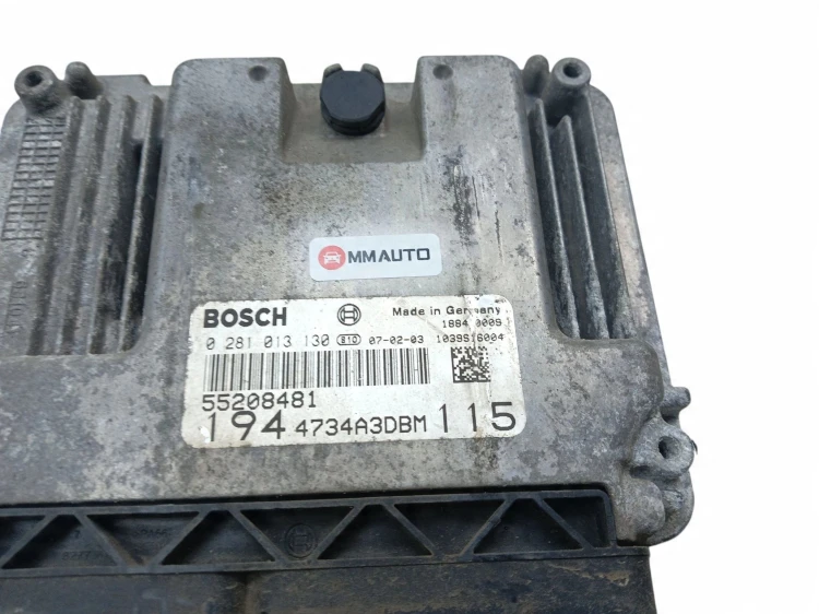KOMPUTER STEROWNIK SILNIKA FIAT CROMA (2005-2007) 1.9 JTD 120KM 0281013130