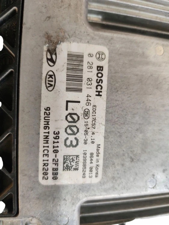 KOMPUTER STEROWNIK SILNIKA KIA PRO CEED II 1.6 GDI 39110-2FBB0