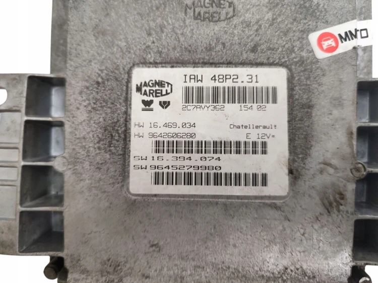 KOMPUTER STEROWNIK SILNIKA CITROEN C5 I (2001-2004) 2.0 16V 136KM 964527998