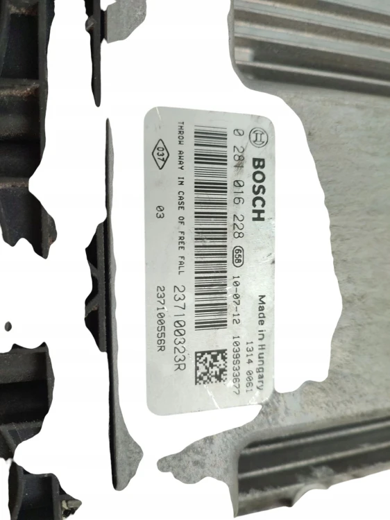 KOMPUTER STEROWNIK SILNIKA RENAULT MEGANE III (2008-2011) 2.0 DCI 160KM 237
