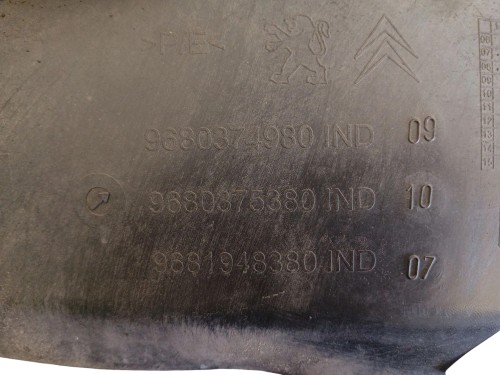 NADKOLE LEWY PRZÓD PEUGEOT 308 I T7 (2007-2011) 1.4 VTI 95KM 9680374980