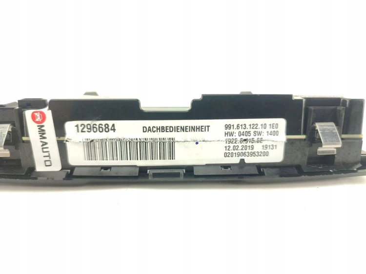 LAMPKA PODSUFITKI PORSCHE 718 CAYMAN 982C LIFT (2016-) 2.0 300KM 9916131221