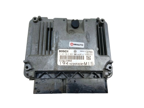 KOMPUTER STEROWNIK SILNIKA FIAT CROMA LIFT (2007-2011) 1.9 JTDM 150KM 51812