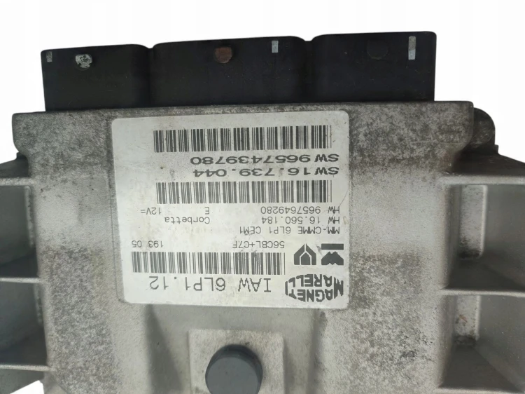 KOMPUTER STEROWNIK SILNIKA PEUGEOT 407 (2004-2008) 2.0 16V 136KM 9657439780