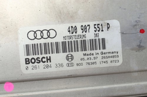KOMPUTER STEROWNIK SILNIKA AUDI A6 C5 (1997-2001) 2.8 V6 193KM 4D0907551P