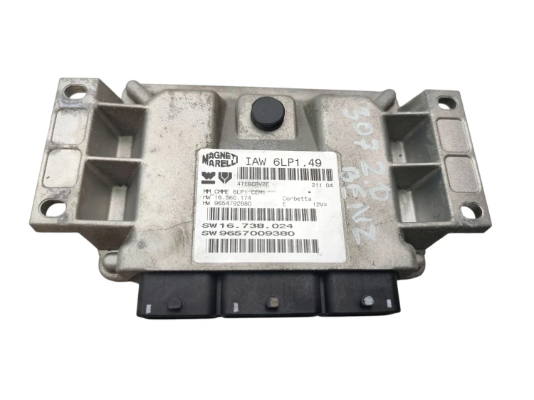 KOMPUTER STEROWNIK SILNIKA PEUGEOT 307 (2001-2005) 2.0 16V 136KM 9654792980