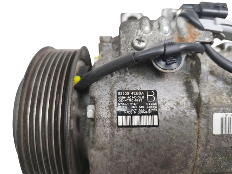 SPRĘŻARKA KLIMATYZACJI RENAULT MEGANE III LIFT (2013-2016) 1.2 TCE 115KM 92