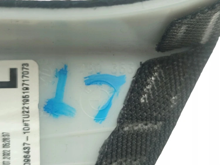 OSŁONA SŁUPKA LEWY TYŁ BMW i4 G26 GRAN COUPE (2021-2024) eDrive40 340KM 749