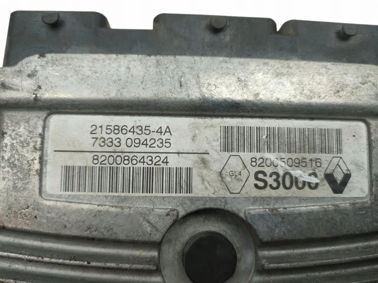 KOMPUTER STEROWNIK SILNIKA RENAULT KANGOO II (2007-2013) 1.6 16V 106KM 8200