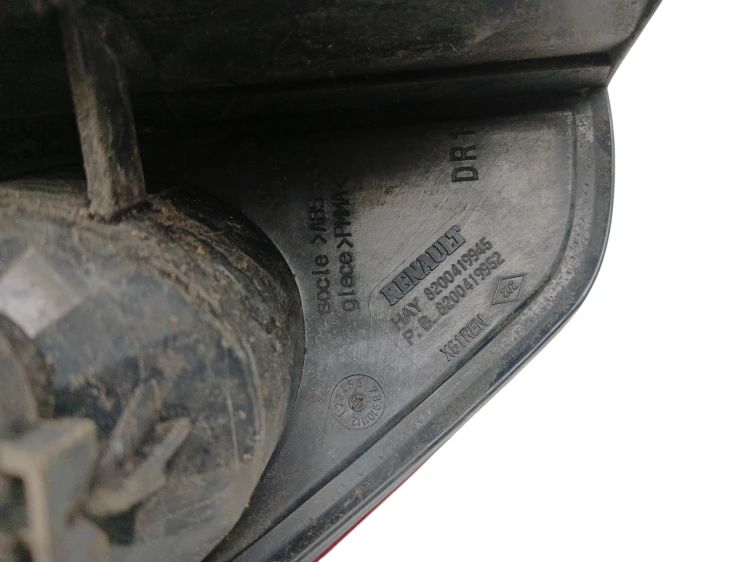 LAMPA PRAWY TYŁ RENAULT KANGOO II (2007-2013) 1.5 DCI 86KM 8200419945, 8200