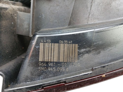 LAMPA LEWY TYŁ VOLKSWAGEN GOLF V PLUS (2005-2008) 1.9 TDI 105KM 5M0945095K