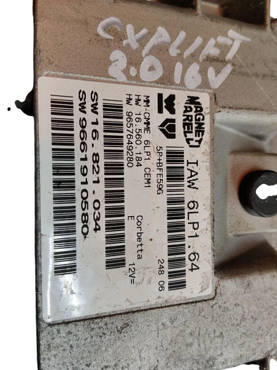 KOMPUTER STEROWNIK SILNIKA CITROEN XSARA PICASSO LIFT (2004-2008) 2.0 16V 9