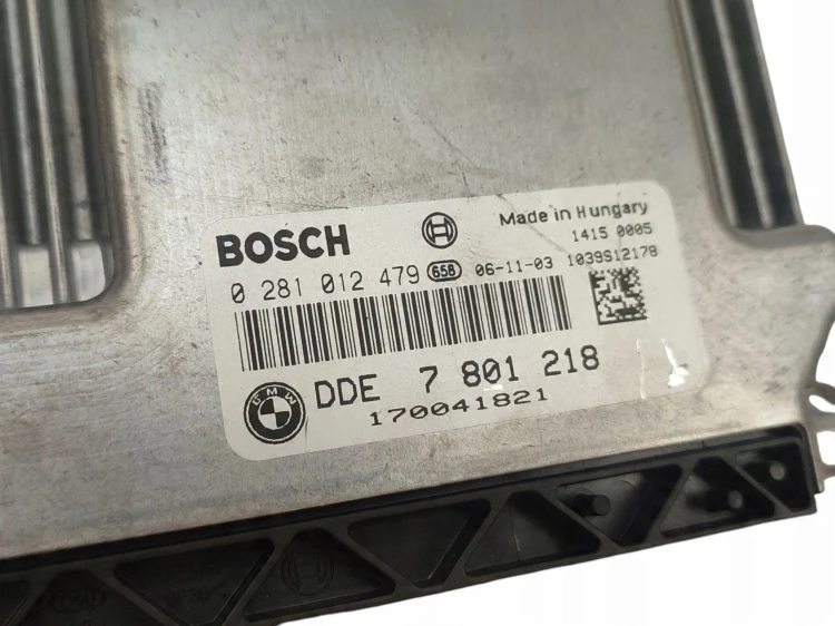 KOMPUTER STEROWNIK SILNIKA BMW E65 LIFT (2005-2008) 4.4 D 329KM 7801218