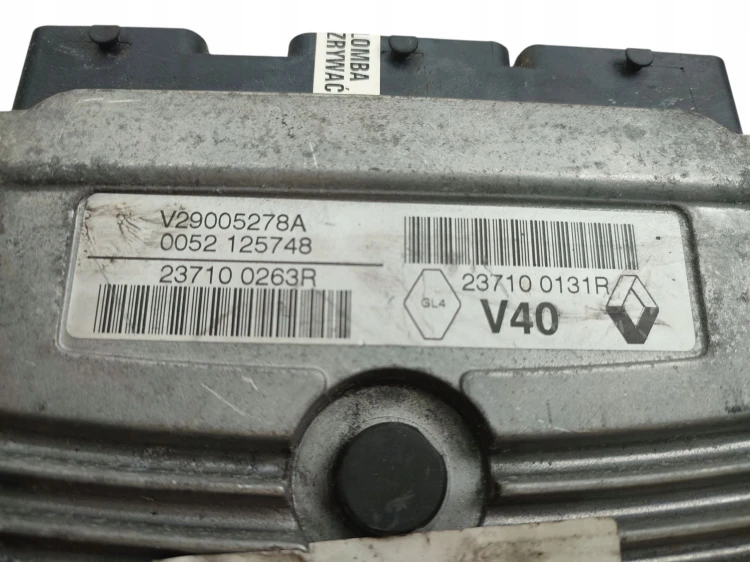 KOMPUTER STEROWNIK SILNIKA RENAULT MEGANE III (2008-2011) 1.6 16V 110KM 237