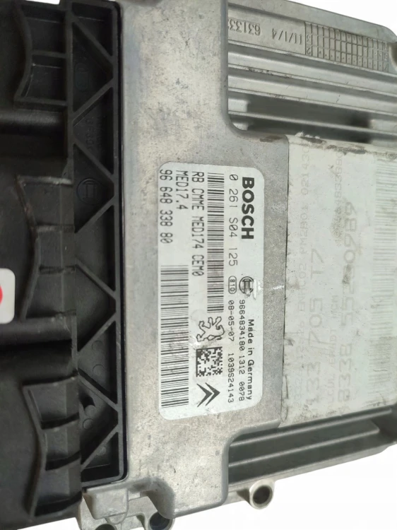 KOMPUTER STEROWNIK SILNIKA PEUGEOT 308 I T7 (2007-2011) 1.6 THP 150KM 96648