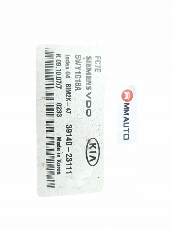 KOMPUTER STEROWNIK SILNIKA KIA PRO CEED I (2007-2010) 2.0 16V 143KM 39140-2