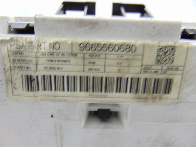 LICZNIK CITROEN C5 III (2008 -) 2.0 HDI 9665560680