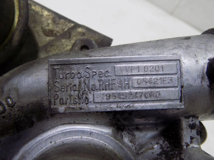 TURBOSPRĘŻARKA PEUGEOT PARTNER II (2003-2010) 9645247080 VVP1 0201
