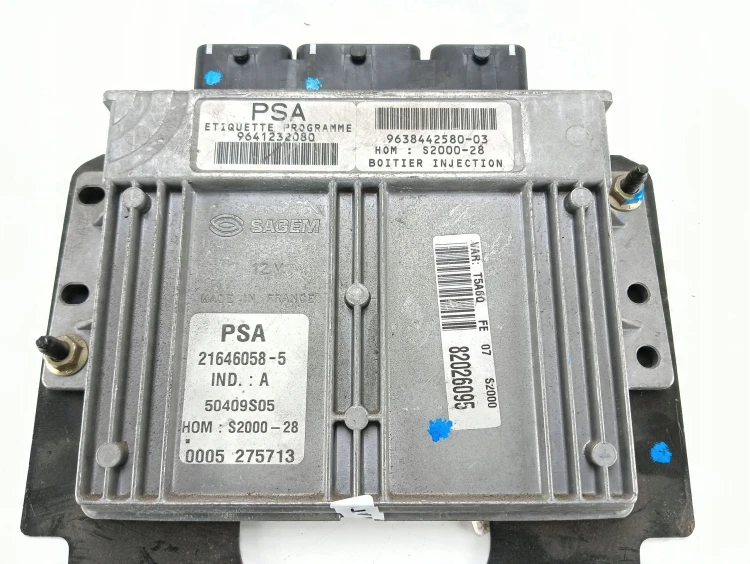 KOMPUTER STEROWNIK SILNIKA PEUGEOT 307 (2001-2005) 9641232080