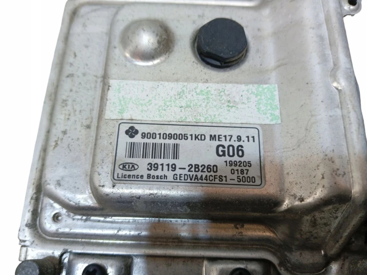 KOMPUTER STEROWNIK SILNIKA KIA CEED I LIFT (2009-2012) 1.4 16V 90KM 391192B