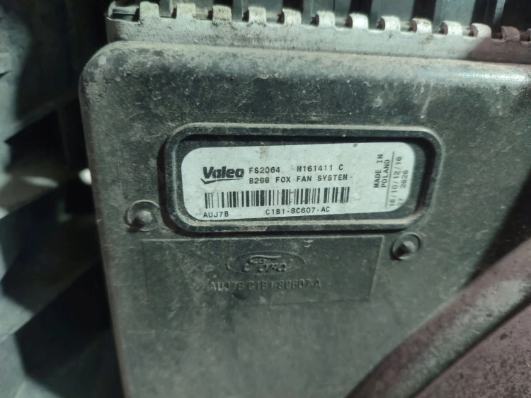 PAS PRZEDNI CHŁODNICE WENTYLATOR FORD B-MAX (2012-2017) 1.0 EcoBoost 120KM