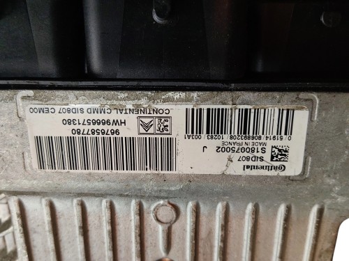 KOMPUTER STEROWNIK SILNIKA PEUGEOT 3008 1.6 E-HDI 9666571380 9676587780