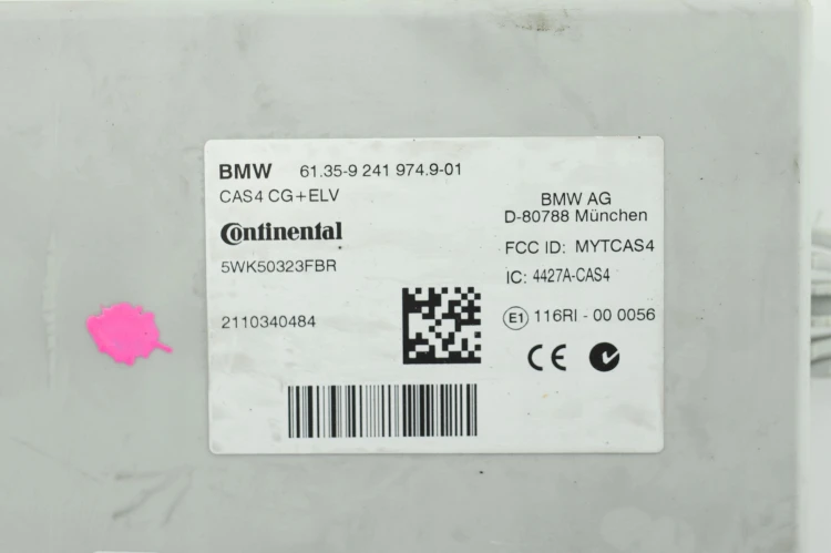 MODUŁ CAS BMW F10 (2010-2013) 2.0 D 184KM 9241974
