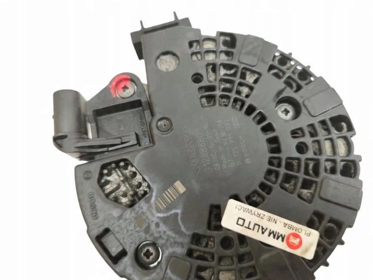 ALTERNATOR VOLVO V40 II (2012-2016) 2.0 D3 150KM 31288880 0125711023