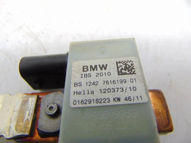 KLEMA AKUMULATORA MINUSOWA BMW E82 (2007-2011) 118 d N47D20A 143KM 2.0D 761