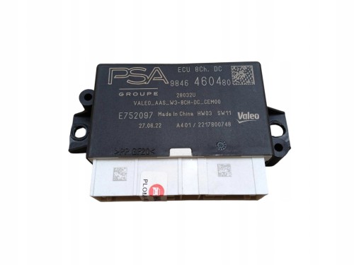 MODUŁ PDC CITROEN C5 X (2021-) 1.2 THP 131KM 9846460480