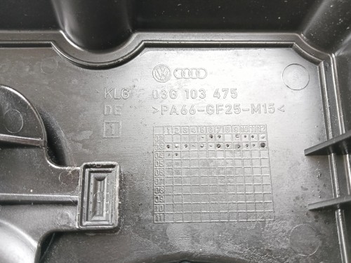 POKRYWA ZAWORÓW VOLKSWAGEN TOURAN I 1T (2003-2006) 2.0 TDI 136KM 03G103475