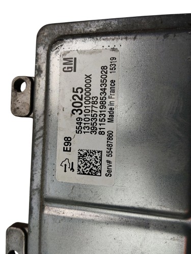 KOMPUTER STEROWNIK SILNIKA OPEL ASTRA K (2015-2019) 1.6 CDTI 95KM 55493025