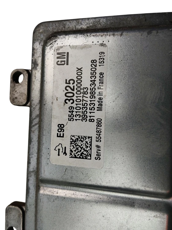 KOMPUTER STEROWNIK SILNIKA OPEL ASTRA K (2015-2019) 1.6 CDTI 95KM 55493025