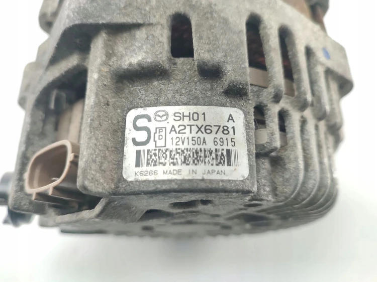 ALTERNATOR MAZDA 3 III BM/BN LIFT (2016-2018) 2.2 D 150KM A2TX6781