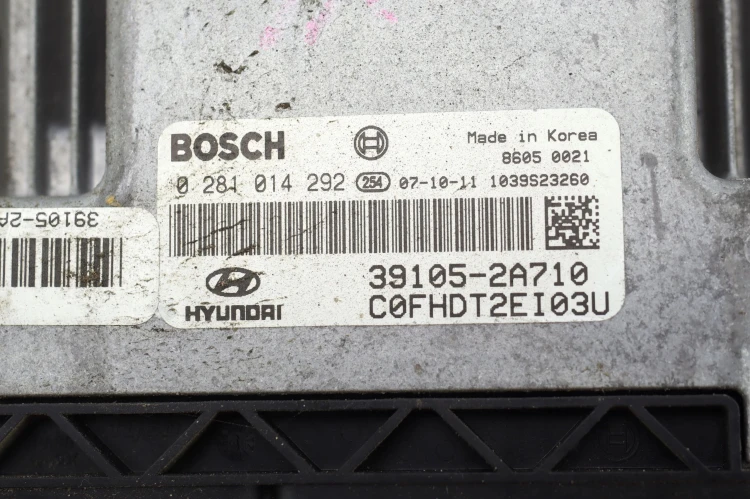 KOMPUTER STEROWNIK SILNIKA HYUNDAI I30 I (2007-2010) 1.6 CRDI 90KM 39105-2A
