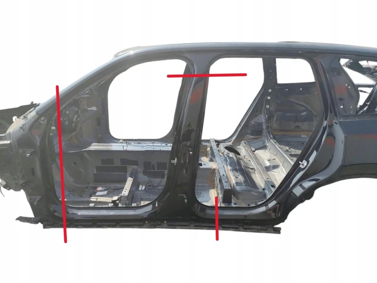 PRÓG LEWY SŁUPEK ŚRODKOWY VOLVO XC90 II LIFT (2019-2024) 2.0 T8 390KM