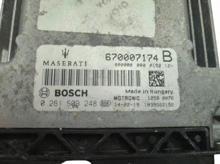 KOMPUTER STEROWNIK SILNIKA MASERATI GHIBLI III (2013-2017) 3.0 V6 330KM 670
